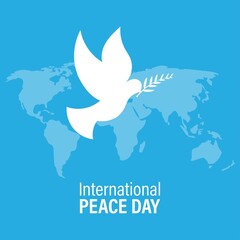 vector illustration for World Peace day