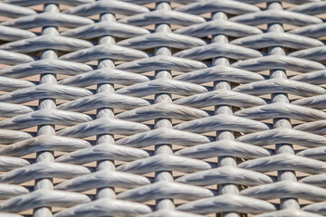 Artificial rattan weave as a background