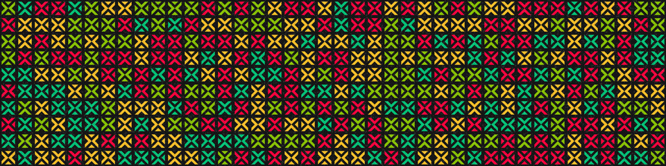 Abstract Geometric Pattern generative computational art illustration