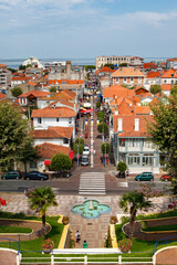 Naklejka premium Arcachon, vue depuis le parc Mauresque