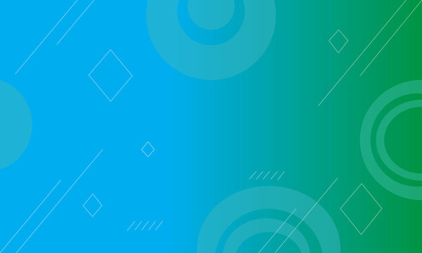 Gradient geometric shape background