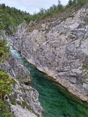 Silfar Canyon and river Børselva in Norway
