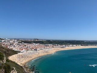 Fototapeta na wymiar Nazaré Playas y otros - Portugal