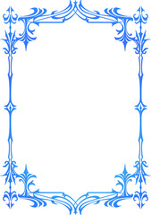 フレーム　レトロでファンタジックな飾り枠