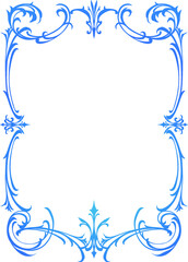 フレーム　レトロでファンタジックな飾り枠