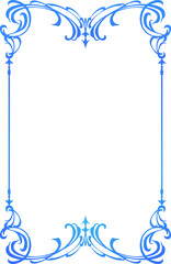 フレーム　レトロでファンタジックな飾り枠