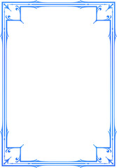 フレーム　レトロでファンタジックな飾り枠