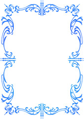 フレーム　レトロでファンタジックな飾り枠