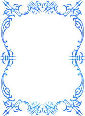 フレーム　レトロでファンタジックな飾り枠