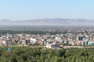 View on the city of Herat, Afghanistan
