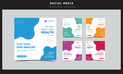 social media template