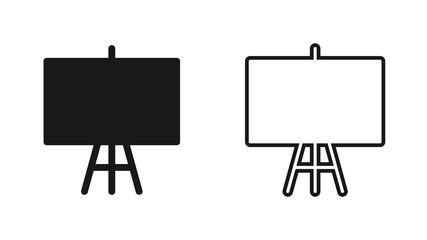 School board icons. Vector illustration