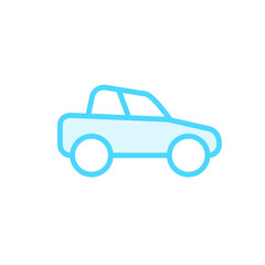 Illustration Vector Graphic of Car icon