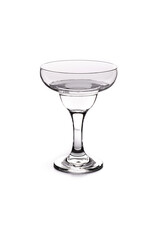 Margarita cocktail glass isolated on white background