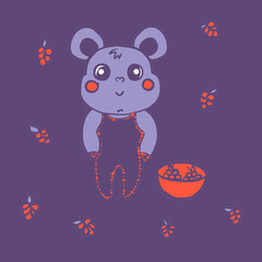 halloween, halloween costume, halloween party, teddy bear, teddy bear in a suit, with a pumpkin, and heart leaves, costumes for kids, print for kids, print for textiles, print on wallpaper, print on c