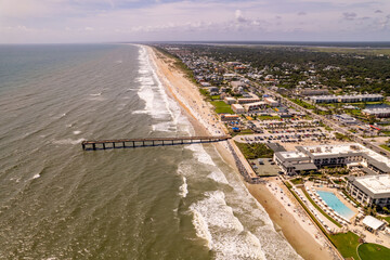 Pier at St Augustine Beach FL USA