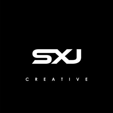 SXJ Letter Initial Logo Design Template Vector Illustration