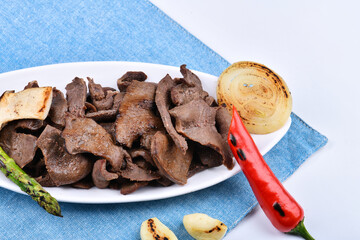 소고기 염통구이 육식주의자 육류