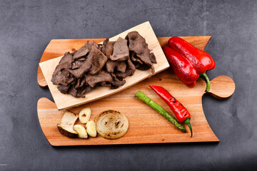 소고기 염통구이 육식주의자 육류