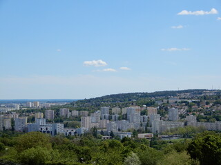 Fototapeta na wymiar view of the dijon city