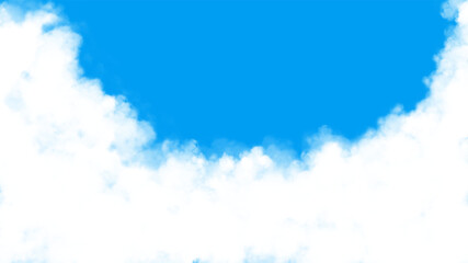 Fototapeta na wymiar Abstract Background Blue Sky with Cloud. Landscape. You can use this background for your content like as video, qoute, promotion, bacdrop, social media concept, presentation, education and anymore.