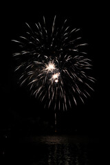 Obraz premium Beautiful Firework in the dark sky.