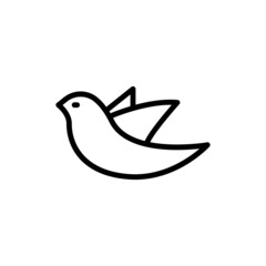 bird icon vector for your design element