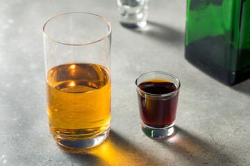 Boozy Refreshing Bomb Shots with Energy Drink