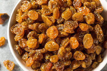 Healthy Organic Golden Raisins
