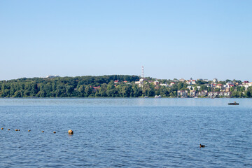 Ternopil became in August and the general view of the city
