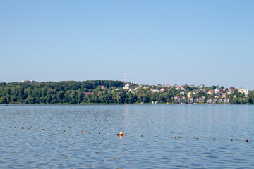 Ternopil became in August and the general view of the city