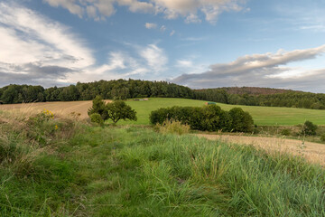 Aussichten vom Wanderweg zum Grossen Picho- Oberlausitz