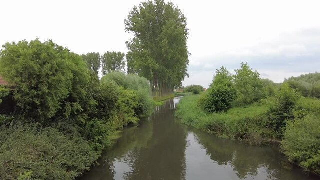 Damse vaart in Belgium