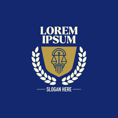 Law Firm Logo Design Template