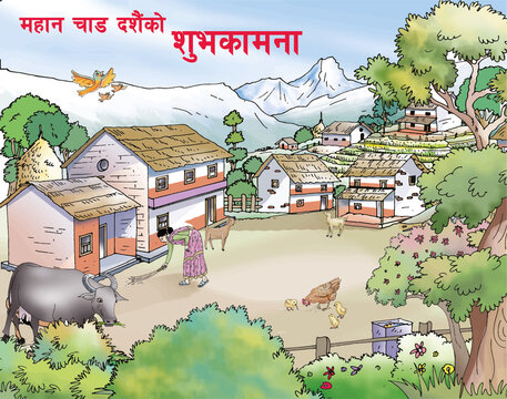 Happy Dashain Festival Of Nepal