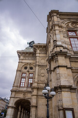 Vienna State Opera building in the city center - travel photography