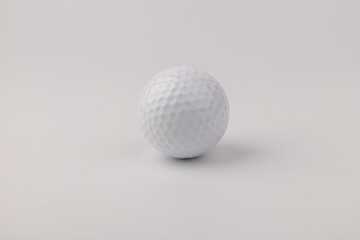 golf ball isolated on white background