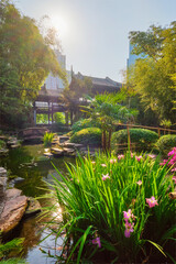 Fototapeta premium Wangjianglou park. Chengdu, Sichuan, China