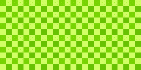 Plaid fabric textile cloth gingham tablecloth lovely green color abstract background texture square wallpaper decoration pattern seamless vector illustration