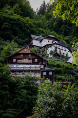 Famous village of Hallstatt in Austria - a world heritage site - travel photography