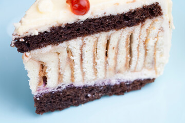 a cake made of butter cream