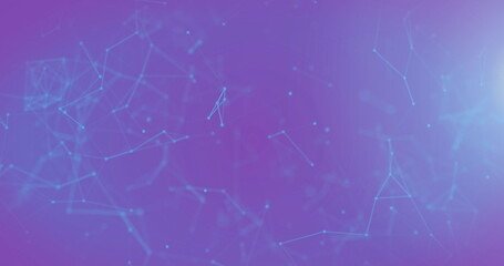 Image of biometric fingerprint with online security padlocks over network of connections