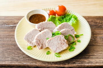 茹で豚　もも肉で低カロリーなポッサム