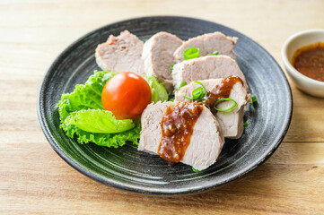 茹で豚　もも肉で低カロリーなポッサム