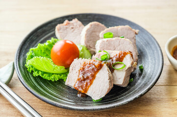 茹で豚　もも肉で低カロリーなポッサム