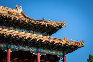 Beijing / China:  Hall of Supreme Harmony, Forbidden City, China. Ancient palace in China