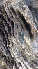 Rivets in stone