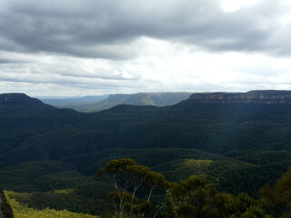 view of the Australian mountains