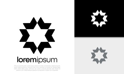 Innovative high tech logo template. Technology Logo.