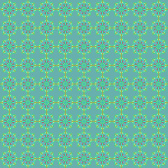 repetitive pattern design of simple shapes
